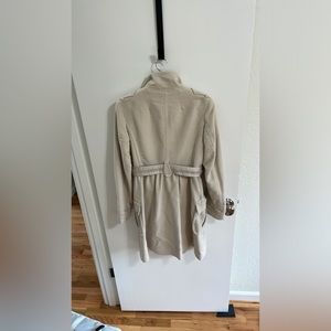 Belted Cotton Coat, MANGO